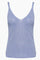 Silberdraht-Tanktop 2320 | Marineblau | Top von Lisen