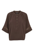 Rosaline Blouse | Brown