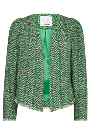 Alvie Boucle jacket 30124 | Green | Blazer fra Co'couture