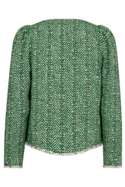 Alvie Boucle jacket 30124 | Green | Blazer fra Co'couture