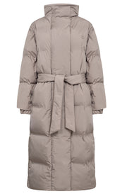 Lilly Long coat | Taupe | Frakke fra French Laundry