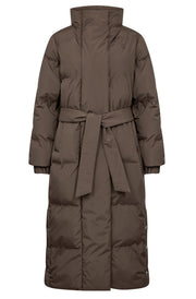 Lilly Long coat | Brun | Frakke fra French Laundry