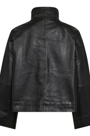 Phoebe Leather Box Jacket | Læderjakke fra Co'couture