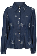 Malou Blouse 3030 | Blue | Prepair