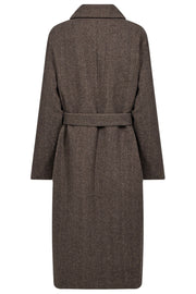 Kermit Wool Coat | Brun | Frakke fra French Laundry
