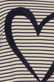 Macey Tee 3077 | Navy | T-shirt fra Marta du Chateau