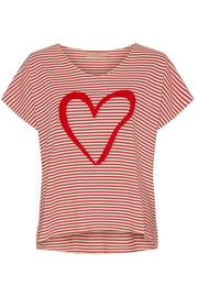 Macey Tee 3077 | Red | T-shirt fra Marta du Chateau