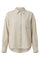 Plain Linen Shirt | Beige | Skjorte fra Atelier C