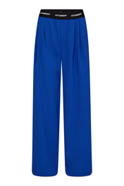 Amina Logo Pant 31143 | New Blue | Bukser fra Co'couture