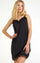 Bicco ST Dress | Sort | Strop underkjole fra Freequent