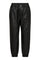 Phoebe Leather Zip Joggers 31360 | Black | Bukser fra Co'couture