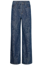 Dean Denim Wide Pant 31468 | Denim blue | Jeans fra Co'couture