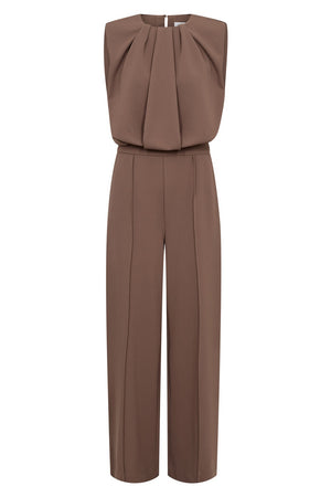 Falcon Pleat Suit 31655 | Walnut | Bukser fra Co'couture