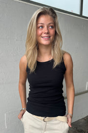 Mimi Top | Sort | Tanktop fra Statebird