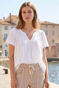 Juniper Top 6323 | White