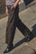 Barrel Leather Pant Ankle | Delicioso | Bukser fra Mos Mosh