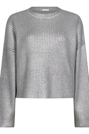 Row Foil Knit 32119 | Silver | Strik fra Co'couture