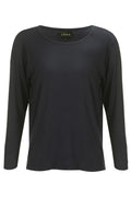 Natalia L's Boxy Bluse | Schwarz | Bluse von Liberté – nedsat