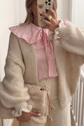 Ruffle Knit | Beige