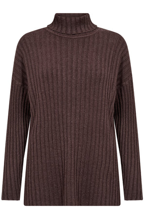 Hyde knit | Chocolate | Bluse fra French Laundry
