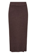 Hyde knit skirt | Chocolate | Nederdel fra French Laundry