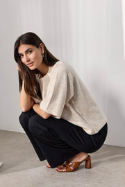 Alice Knit | Creme | Strik fra Statebird