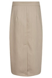 Pima Pin Pencil Skirt 34114 | Beige | Nederdel fra Co'couture
