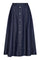 Titus Button Skirt 34160 | Dark Denim | Nederdel fra Co'couture