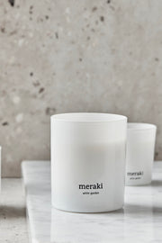 Candles | White garden | Duftlys fra Meraki