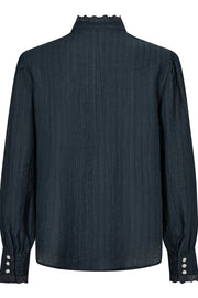 Angie Anglaise Shirt 35600 | Navy | Skjorte fra Co'couture