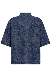 Dean Denim SS Shirt 35781 | Denim blue | Top fra Co'couture