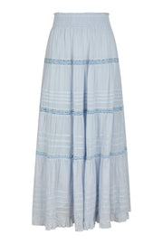Felicia S Voile Skirt | Light Blue | Nederdel fra Neo Noir