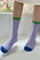 Cassie Socks | Purple | Strømper fra By Timm