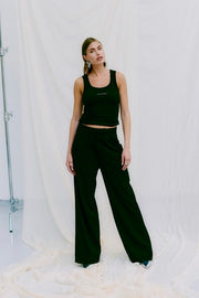 Tailor Pant Wide | Black | Bukser fra Copenhagen Muse