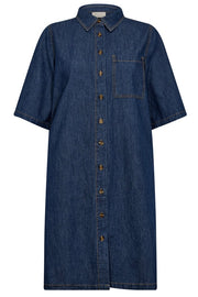 Lisea Dress 206644 | Medium Blue Denim | Kjole fra Freequent