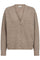 Shell Cardigan 203013 | Crockery Melange | Cardigan fra Freequent