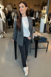 Tame Oversize Blazer | Mid Grey | Blazer fra Co'couture
