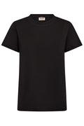 Dala O-SS Basic Tee | Schwarz | T-Shirt von Mos Mosh