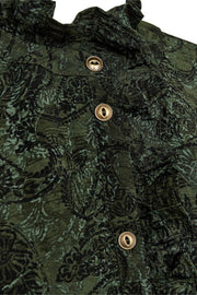 Molin Blouse 207073 | Kombu Green W. Black | Bluse fra Freequent