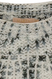 Lilia Knit | Crema/Grigio | Strik fra Marta du Chateau