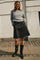 Adalyn Leather Skirt | Black | Nederdel fra Mos Mosh