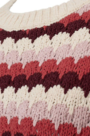Nezzy Pullover 206304 | Moonbeam W. Baked Apple | Strik fra Freequent