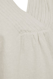 Lava Top 206102 | Moonbeam Melange | Bluse fra Freequent