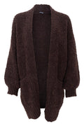 Isola Knit Cardigan | Coffee | Strik fra Black Colour – nedsat
