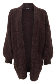Isola Knit Cardigan | Coffee | Strik fra Black Colour