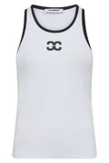 Sahara Tank Top 33068 | WhiteBlack | Top fra Co'couture