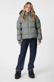 Fox C Puffer Jacket | Grey | Jakke fra Neo Noir