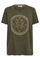 Zano O-SS Embroidery Tee  | Sea Turtle | T-shirt fra Mos Mosh