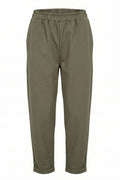 Milan Stitch Trousers | Kaki