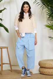 Florence Pants | Celeste 2389 | Bukser fra Marta du Chateau